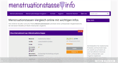 Desktop Screenshot of menstruationstasse.info